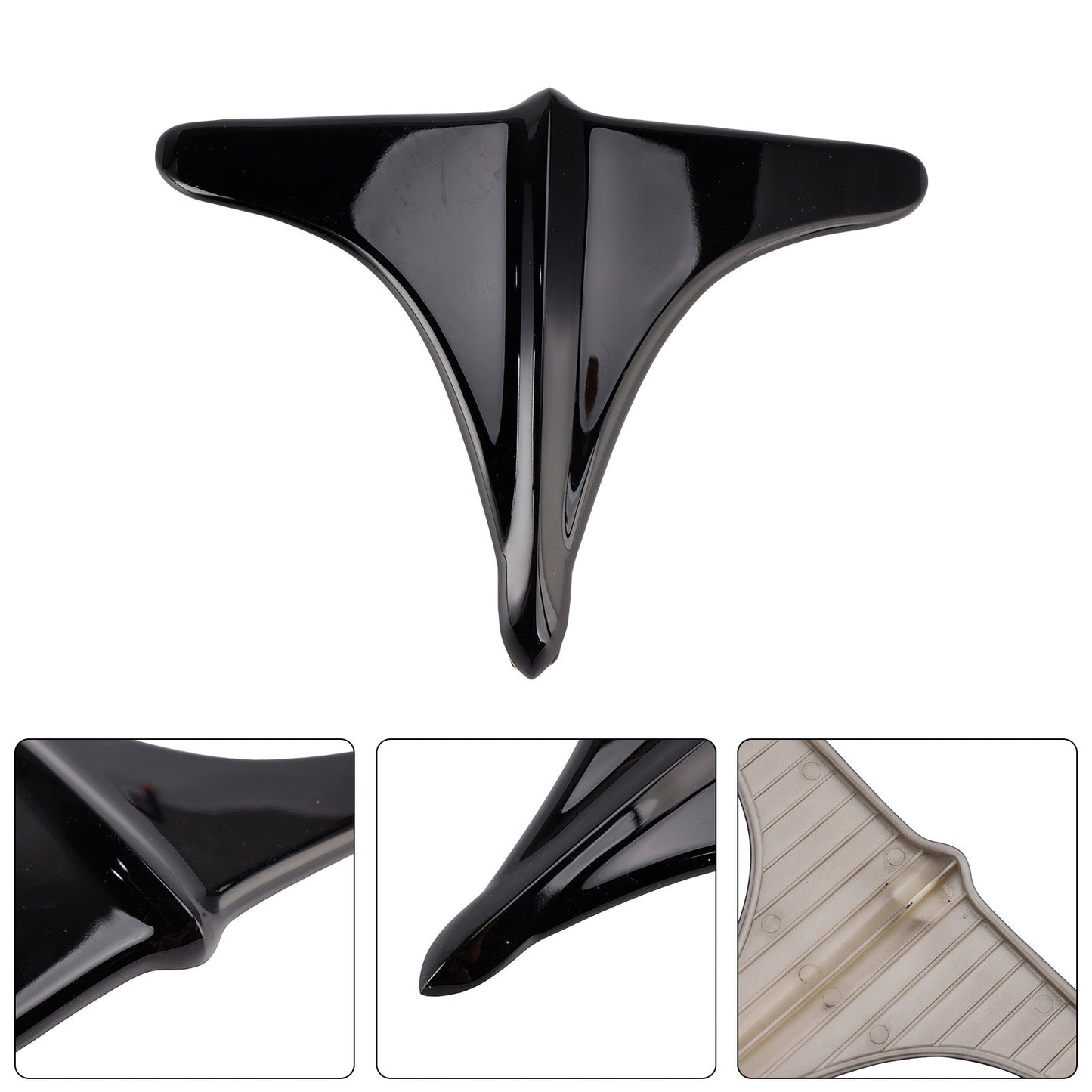 Dettagli in ABS per parafango posteriore e profilo del bordo anteriore per Street Tri Glide 2009-2023