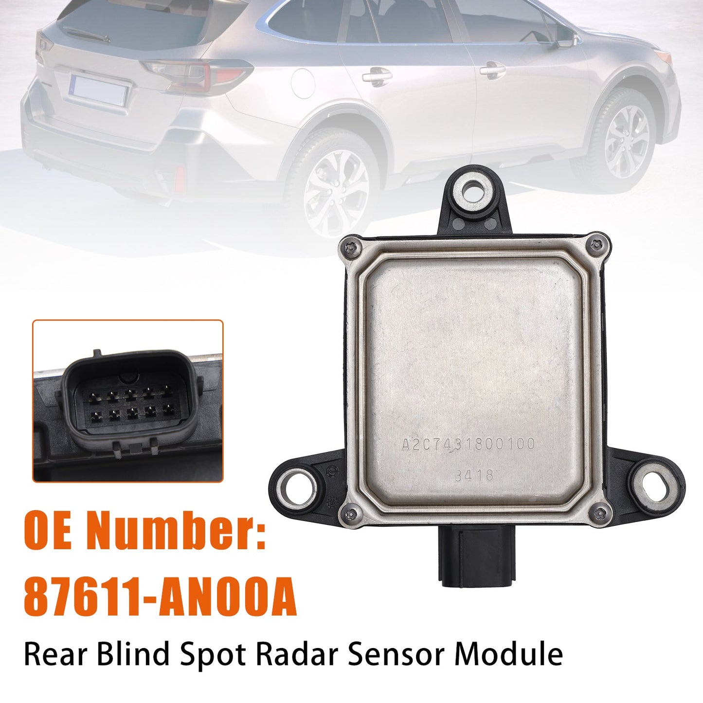 Modulo sensore radar per angolo cieco posteriore per Subaru Legacy Outback 87611-AN00A (2020)