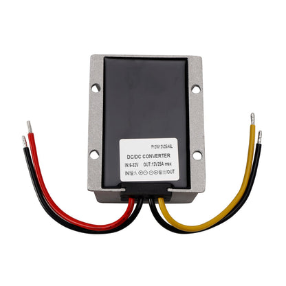 Regolatore di alimentazione per auto stabilizzatore di tensione DC-DC da 6-32 V a 12 V 25 A impermeabile