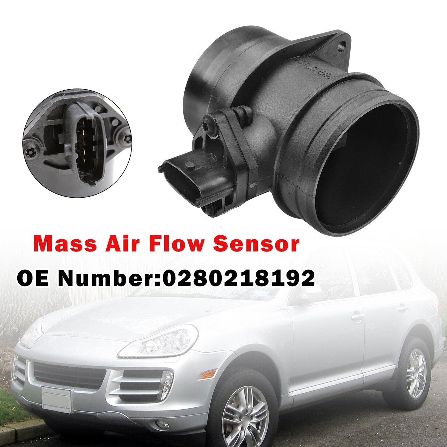 Sensore di flusso d'aria di massa 0280218192 per Porsche 911 2007-2013 Cayenne 2008-2010