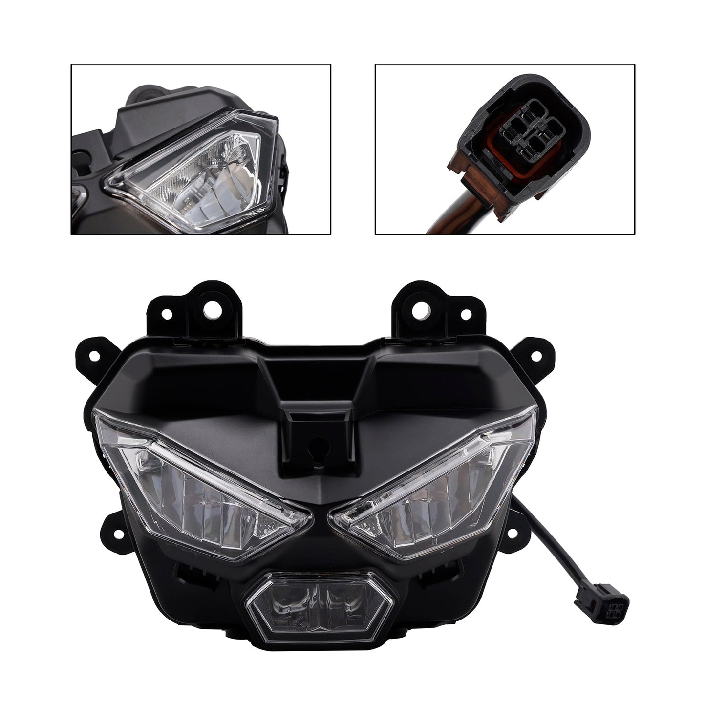 Griglia faro anteriore Kawasaki Ninja Z900 2025, protezione faro a LED