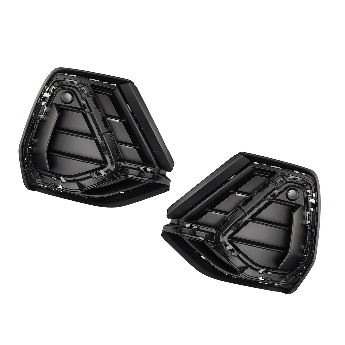 Griglia paraurti anteriore nera lucida Audi Q3 S-Line 2019-2022 (2 pezzi)