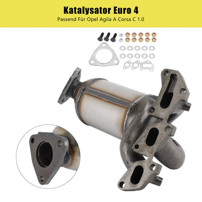 2009/12-2014/08 Opel Corsa D S07 1.0 998 ccm, 48 KW, 65 PS Convertitore catalitico anteriore 849415 R1620089
