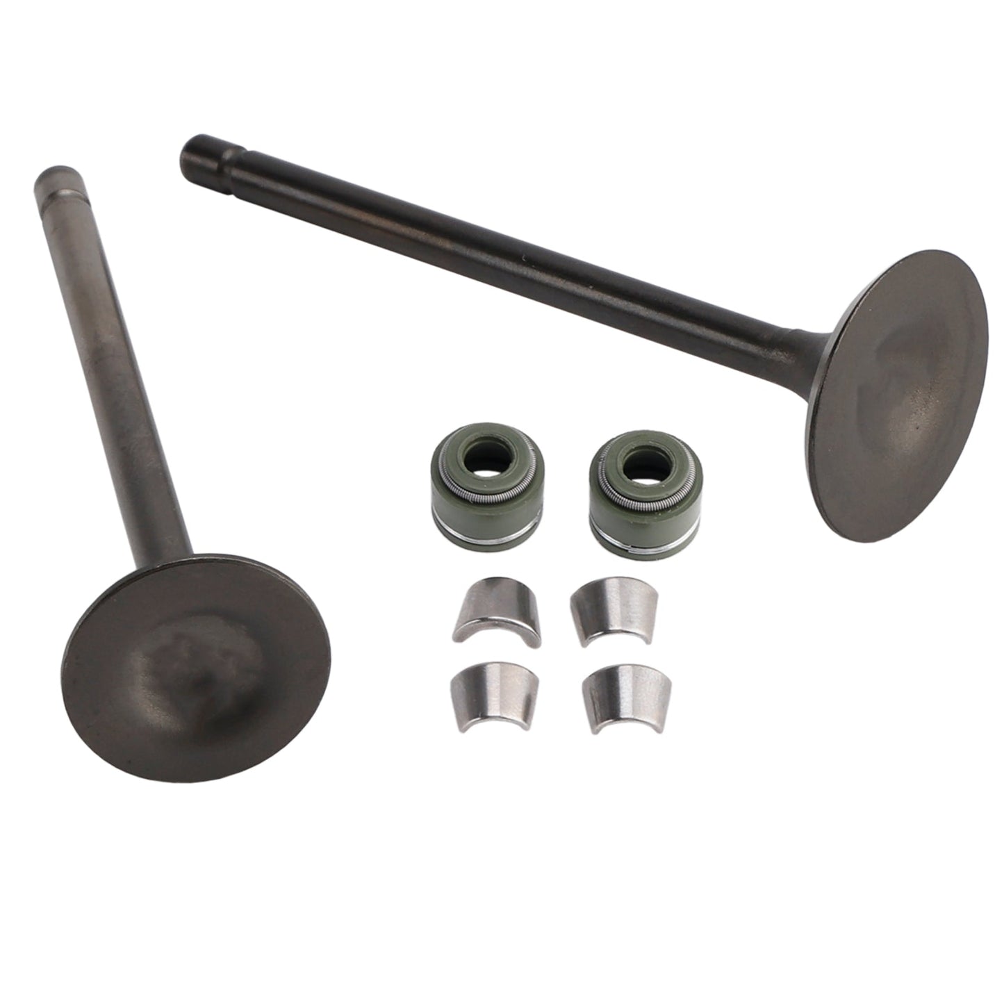 Kit valvole di aspirazione e scarico per Honda CB125S CB125J 76-79, CG125 80-81, XL125 76-78