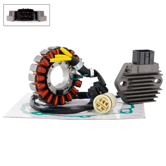 Guarnizione statore e regolatore Honda Rancher 350 TRX350 FE FM TE TM 2000-2006 31120-HN5-6723 11396-HN5-670