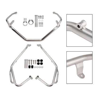 Kit di protezione motore superiore e inferiore per Honda X-Adv 750 del 2025, barra di protezione argento
