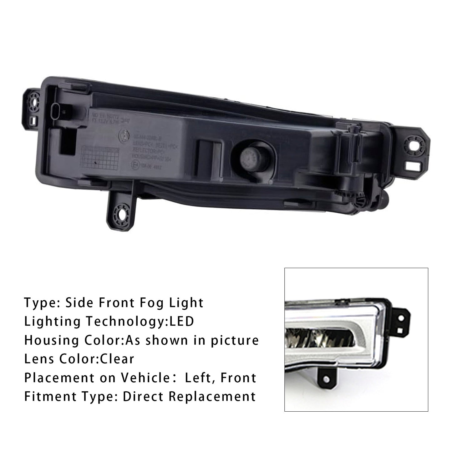 BMW X5 G05 2018-2022 1 pezzo Fendinebbia anteriore sinistro a LED 63177406365