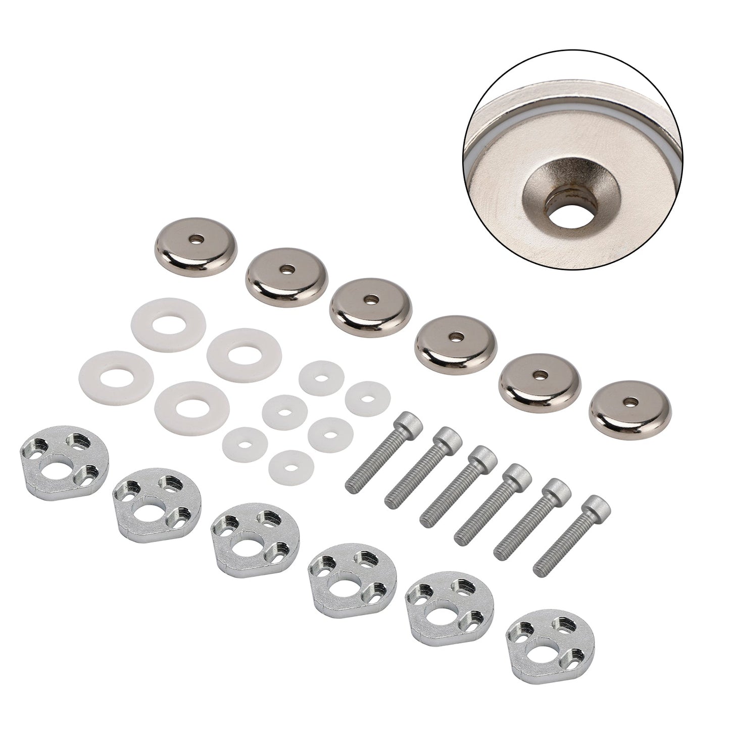 Set supporti magnetici per specchietti laterali per Can-Am Spyder Rt Rt-L Rt-S 2011-2017