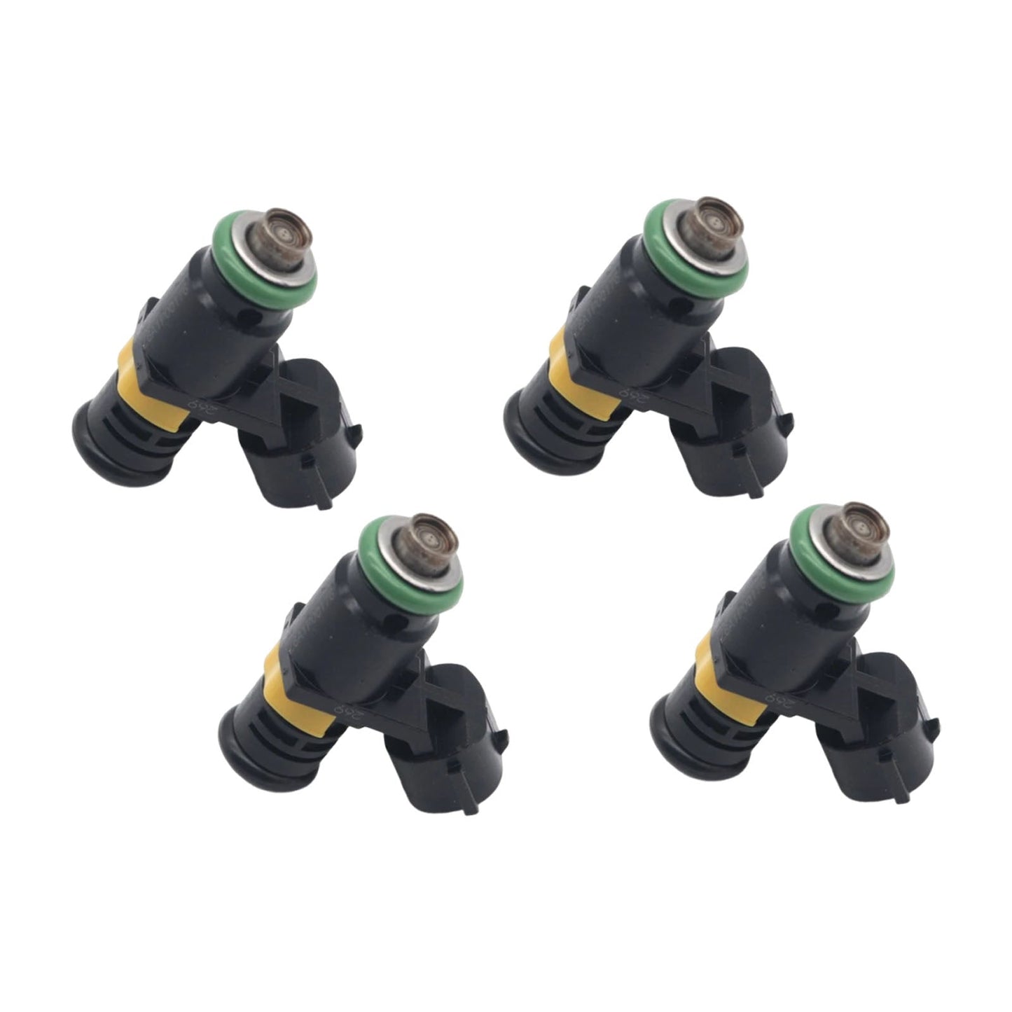 4 iniettori di carburante per Seat Altea e Skoda Fabia I 2006-2007 036906031AG