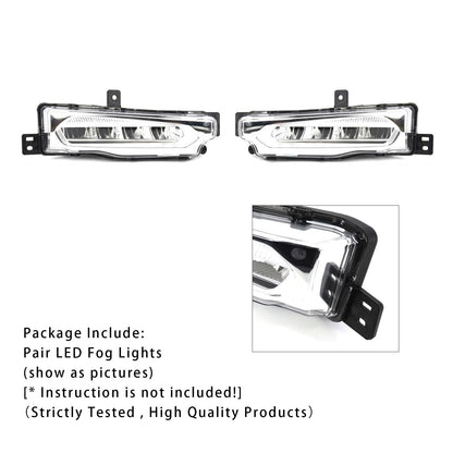Coppia di fendinebbia a LED per paraurti anteriore BMW X3 G01 G08 X4 G02 2018-2019 63177412528