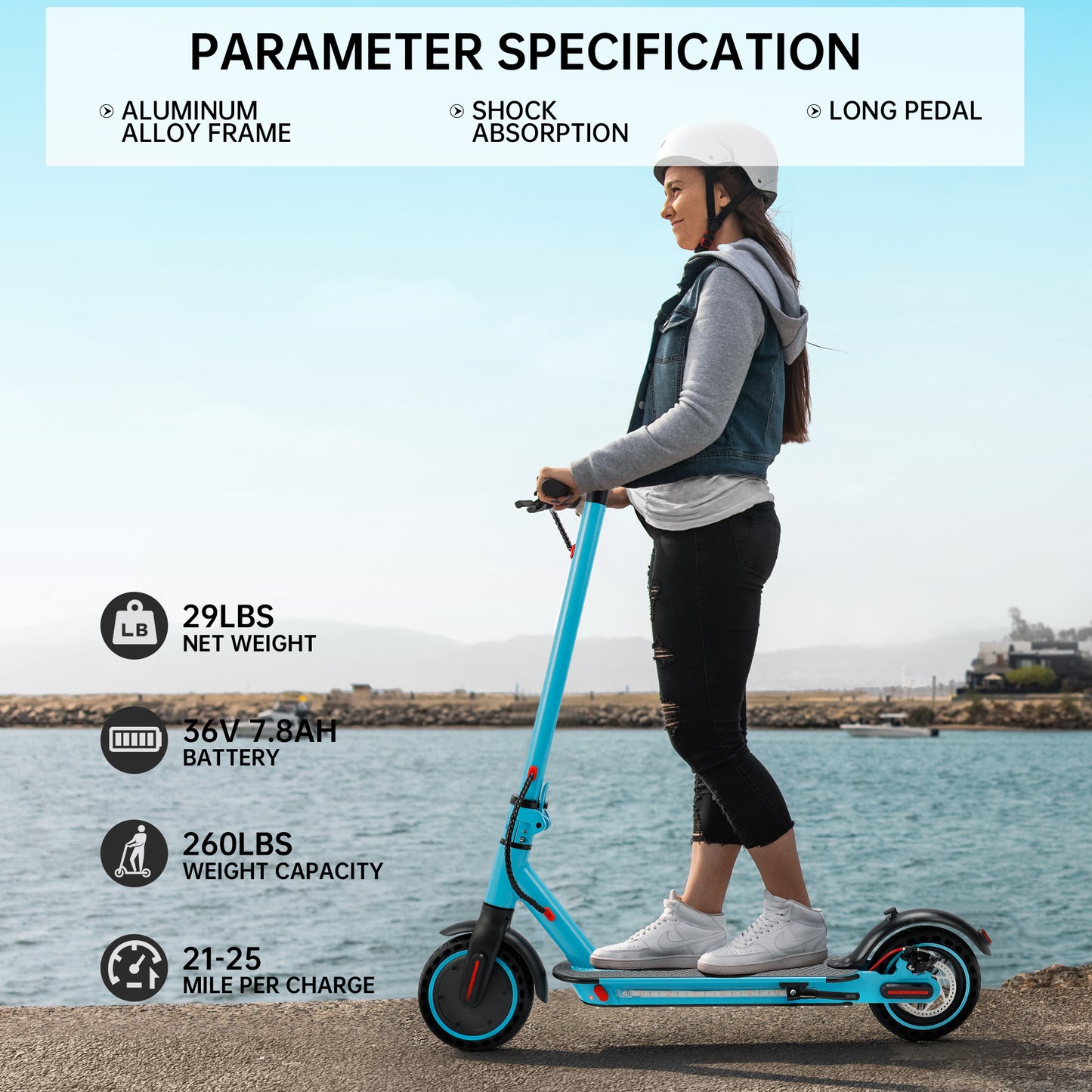 8,5 "scooter elettrico pieghevole con app 350W 35 km Range 30 km/h Città Compito giallo