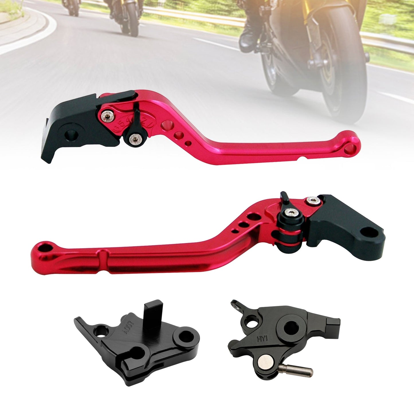 Leva frizione freno lunga adatta per CFMOTO 400NK 650NK 650MT 650GT 2020-21
