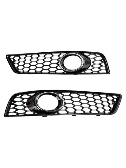 Griglia di copertura della luce fendinebbia anteriore del paraurti a nido d"ape Audi A3 8P 2009-2013