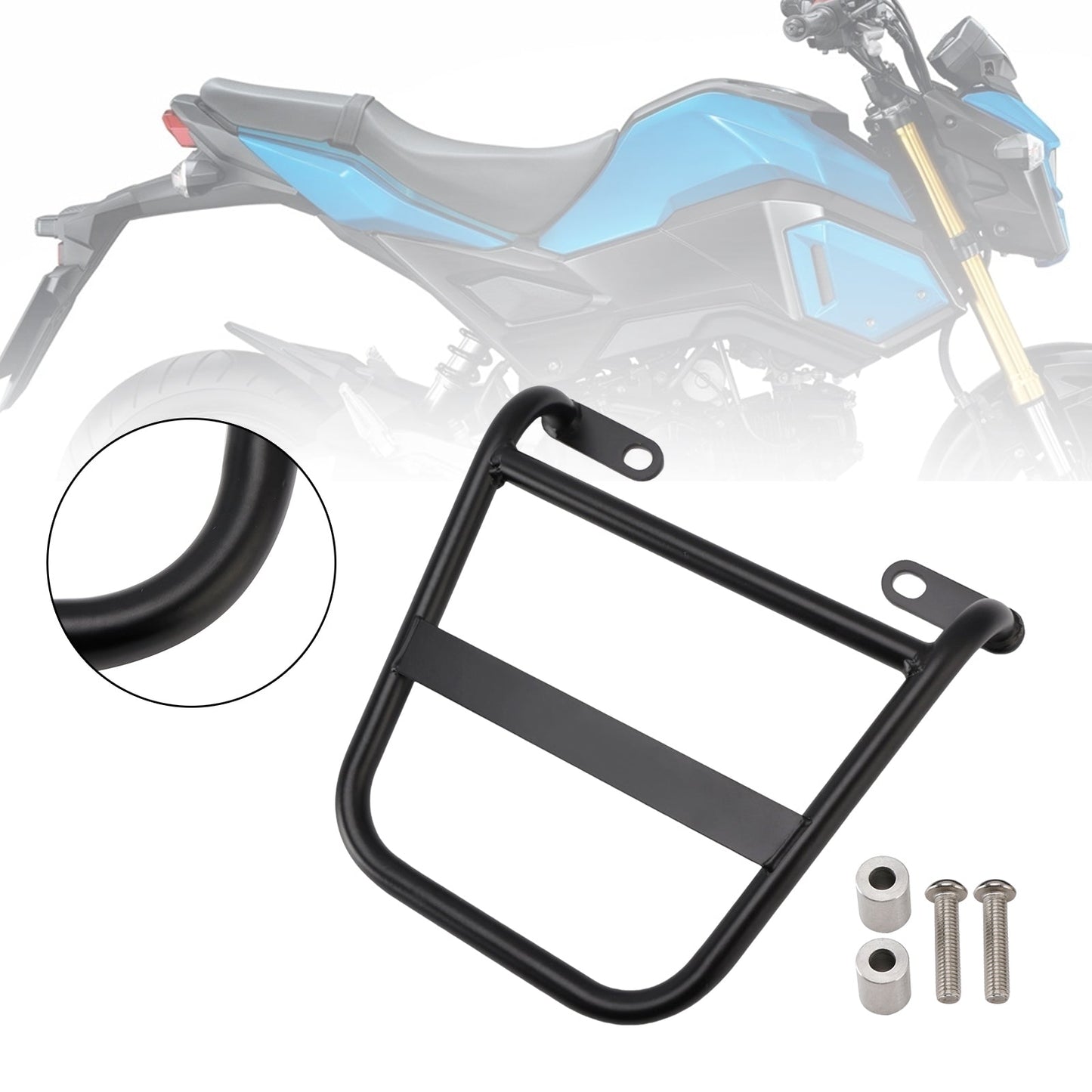 Supporto per borsa laterale per portapacchi Honda Grom MSX 2021-2025