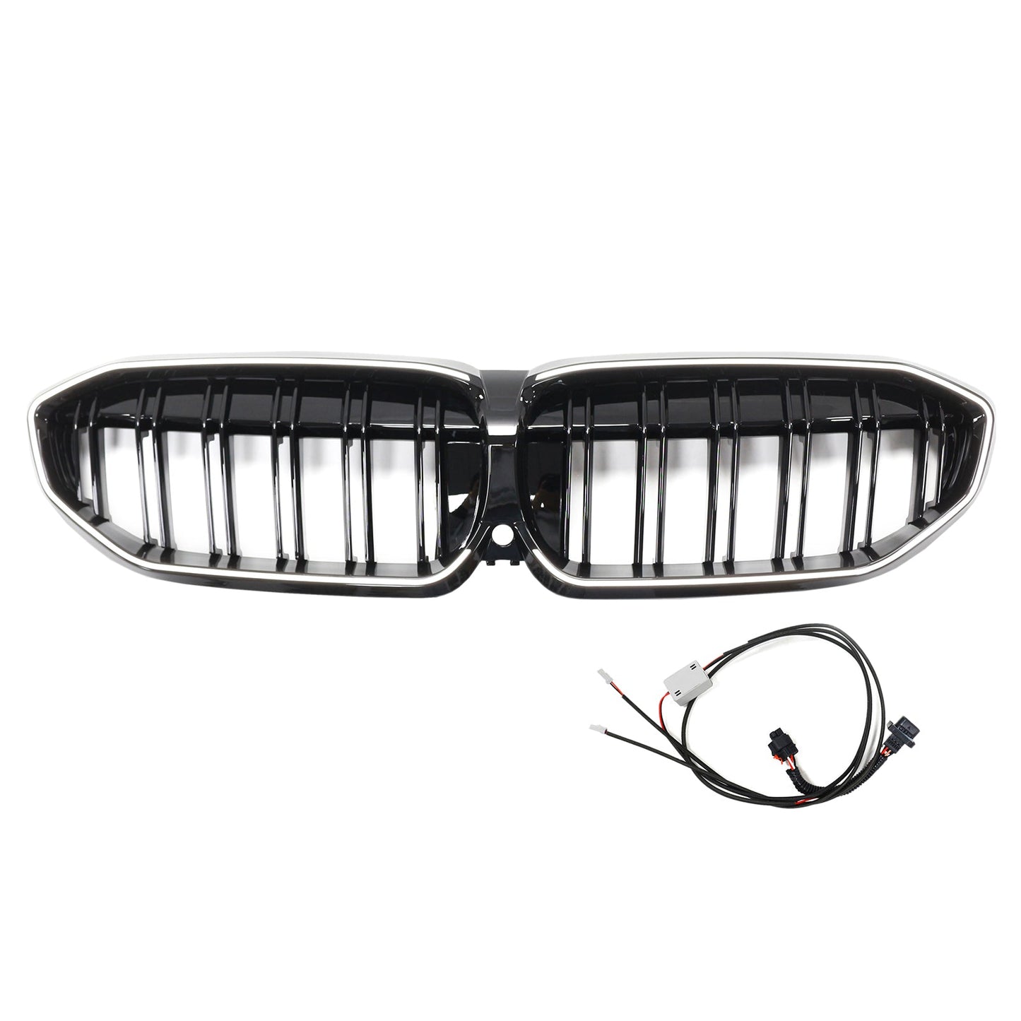 Griglia a doppio rene nera BMW Serie 3 G20 2019-2022 51138072085