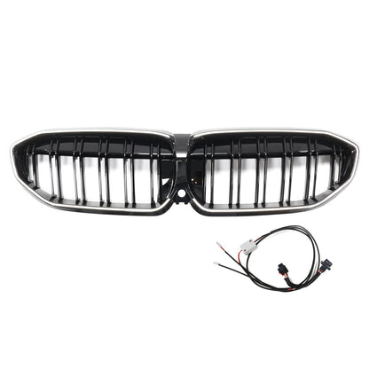 Griglia a doppio rene nera BMW Serie 3 G20 2019-2022 51138072085