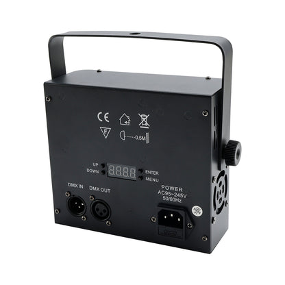 DMX RGB LED Trave Scanner Proiettore Per DJ Disco Party Stage Strobe Laser Light