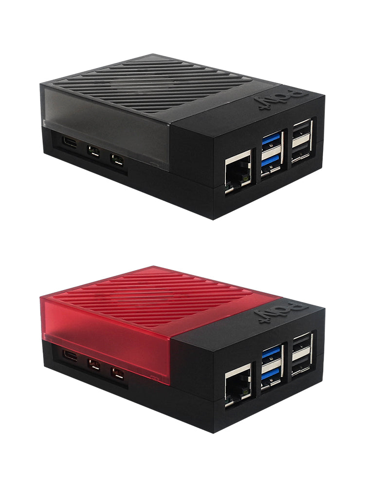 Raspberry Pi 5 POLY5+ Case Argon POLY 5+ Box compatibile con ventola di raffreddamento PWM ABS
