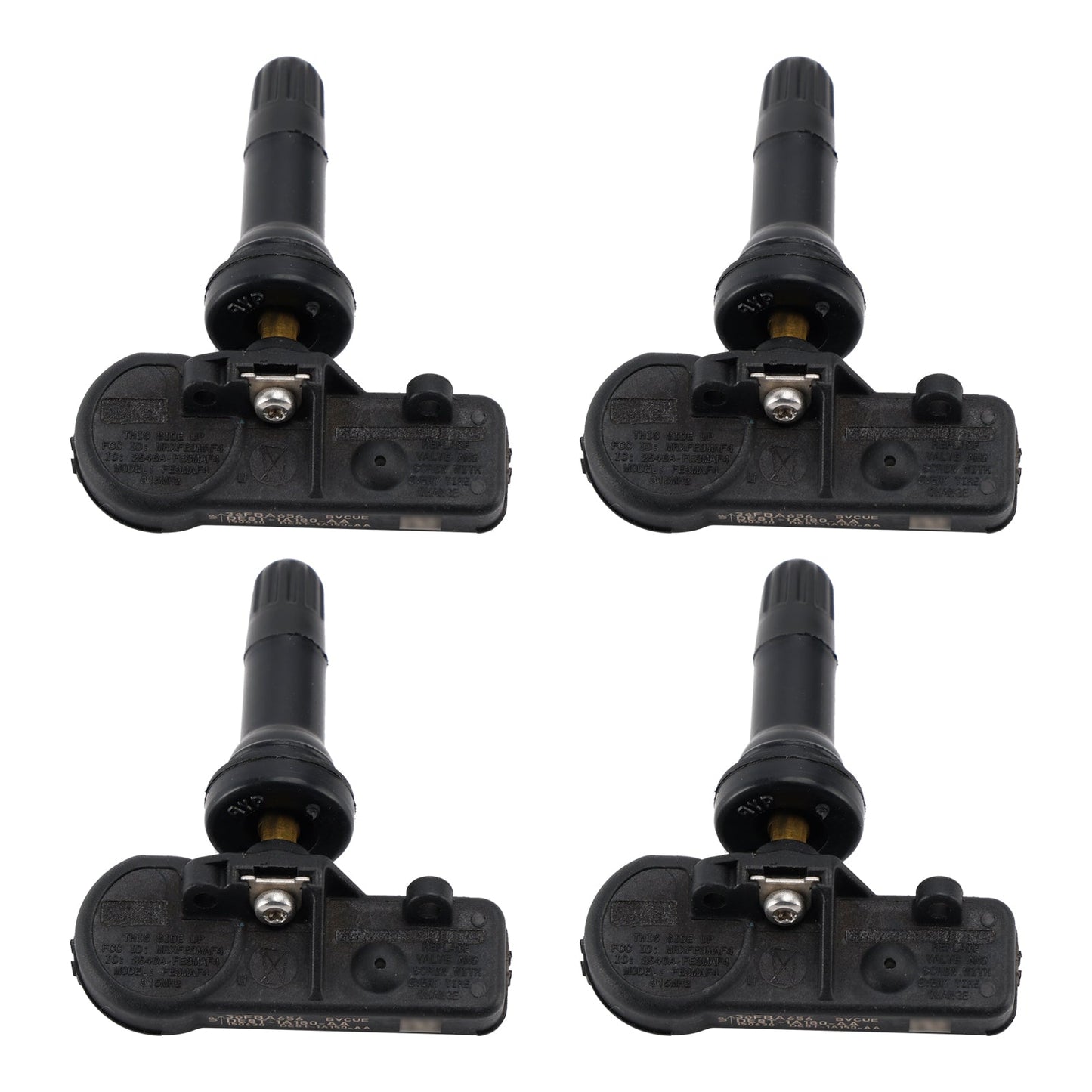4 sensori di pressione pneumatici TPMS per Ford Focus Fiesta C-Max Transit DE8T1A180AA