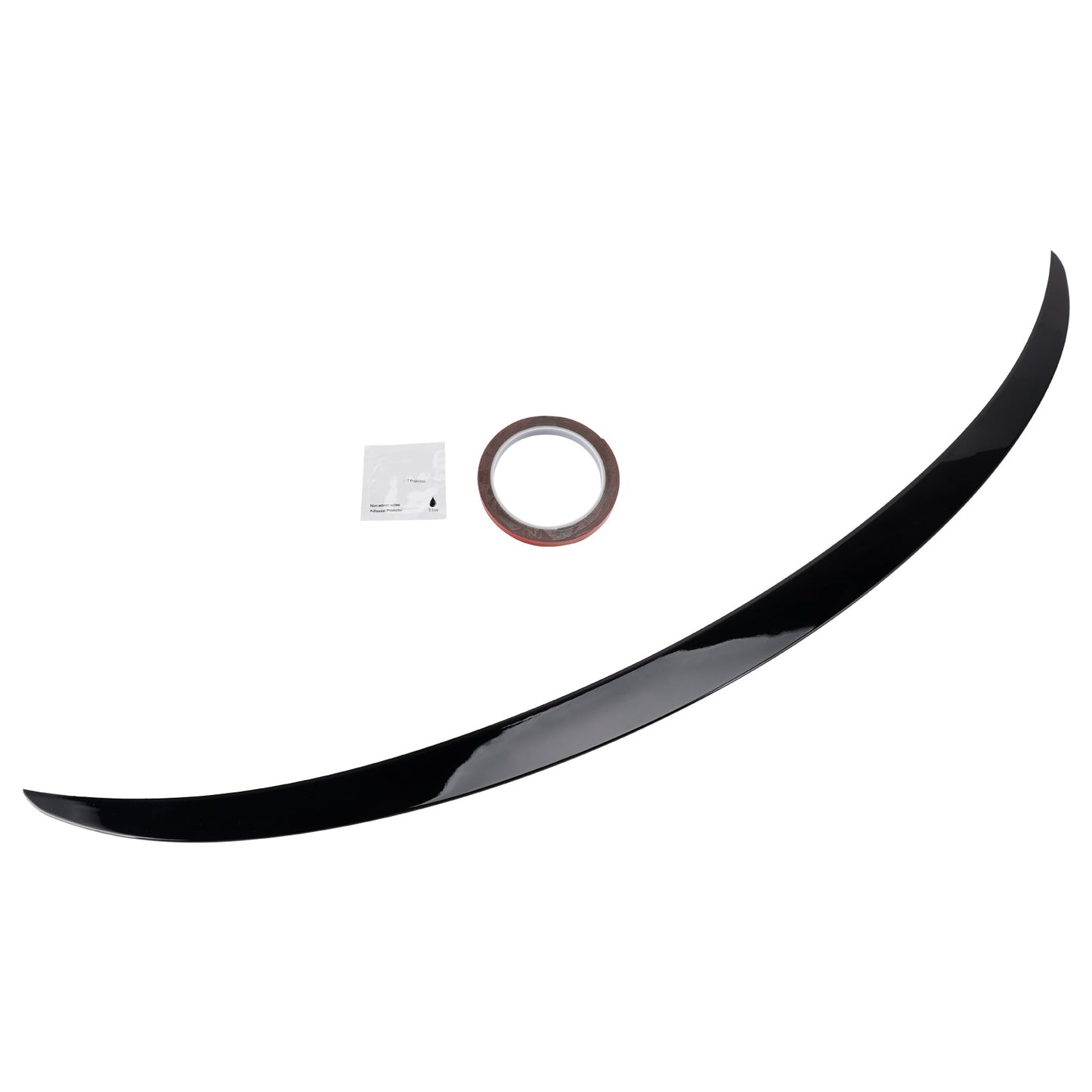 Spoiler posteriore nero lucido per Tesla Model 3 17-23, stile originale di fabbrica