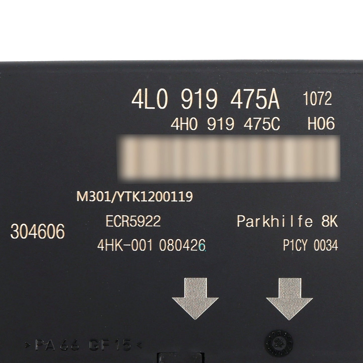 Modulo di controllo ausilio al parcheggio 4L0919475A per Audi Q7 4L 2013-2015