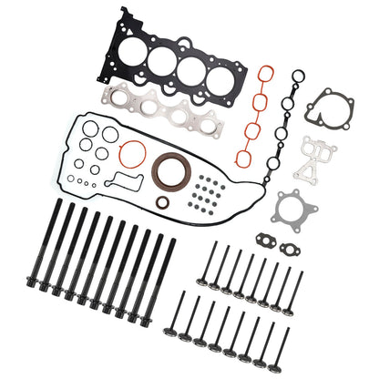 Kit bulloni guarnizioni testata turbocompressa Hyundai Veloster 1.6L GAS Turbo G4FJ 2013-2021 con valvola di aspirazione e scarico 23110-2B710