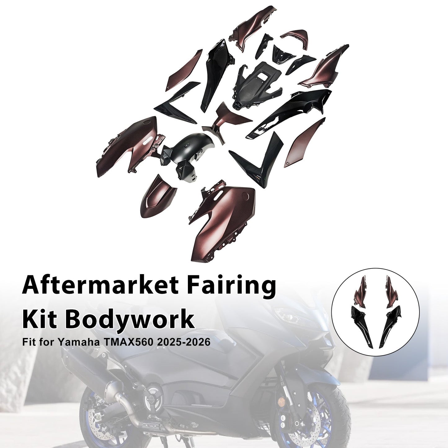 Kit di carene iniettate per Yamaha TMAX560 2025-2026