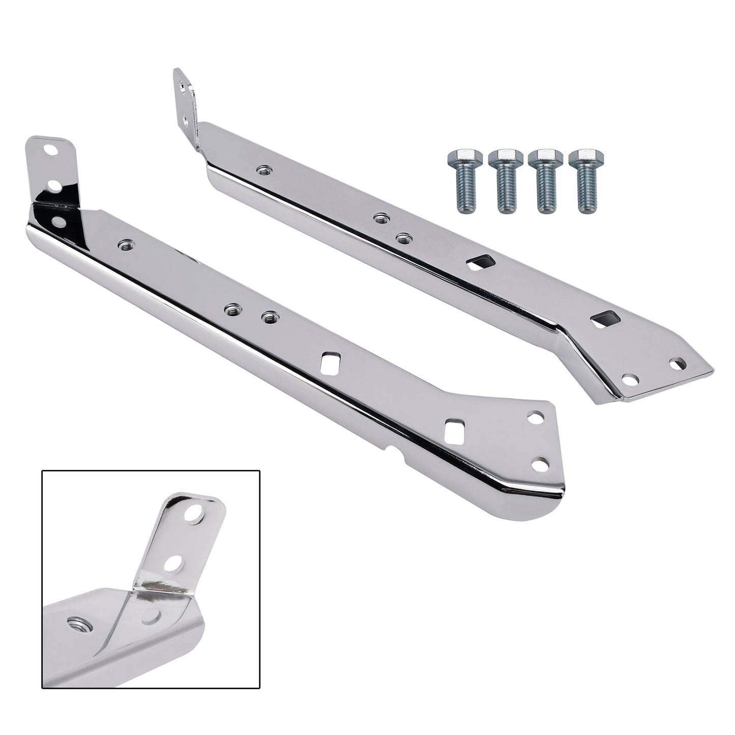 Coppia di supporti per borse laterali 90718-79C per Touring Road Glide Flt 85-08