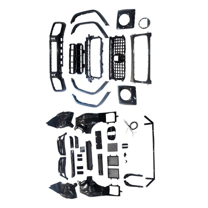 Kit carrozzeria e paraurti in stile G63 AMG per Mercedes Benz W464 (2019-2023)