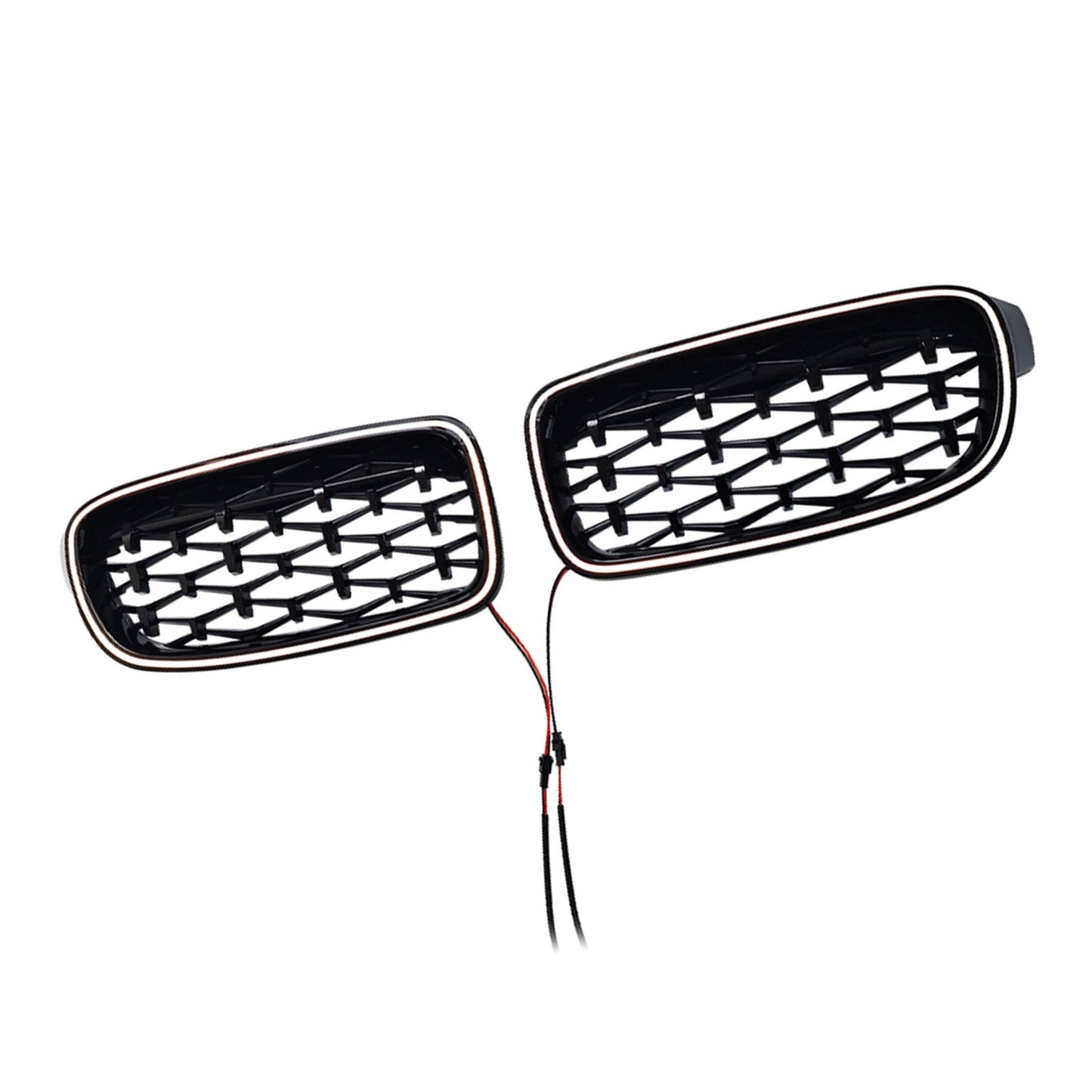 Griglia anteriore a doppio rene diamantata per BMW Serie 3 F30 F31 F35 2012-2019