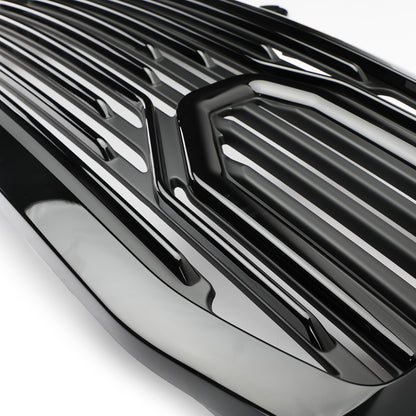 Front Black Big Horn Grille+Replacement Shell For 06-09 RAM 2500+3500