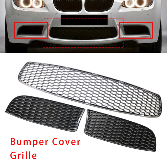 Griglia inferiore paraurti anteriore stile M3 per BMW Serie 3 E90 E92 E93 2009-2011