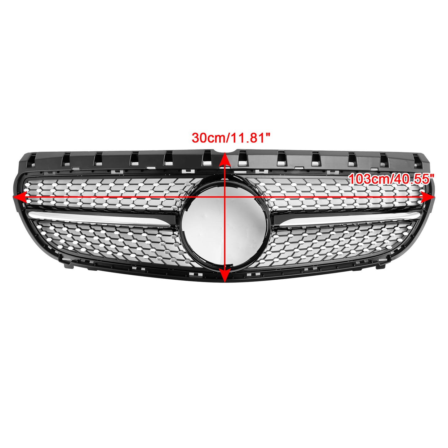 Per Mercedes Benz Classe B W246 Facelift 2015-2018 Griglia per paraurti anteriore
