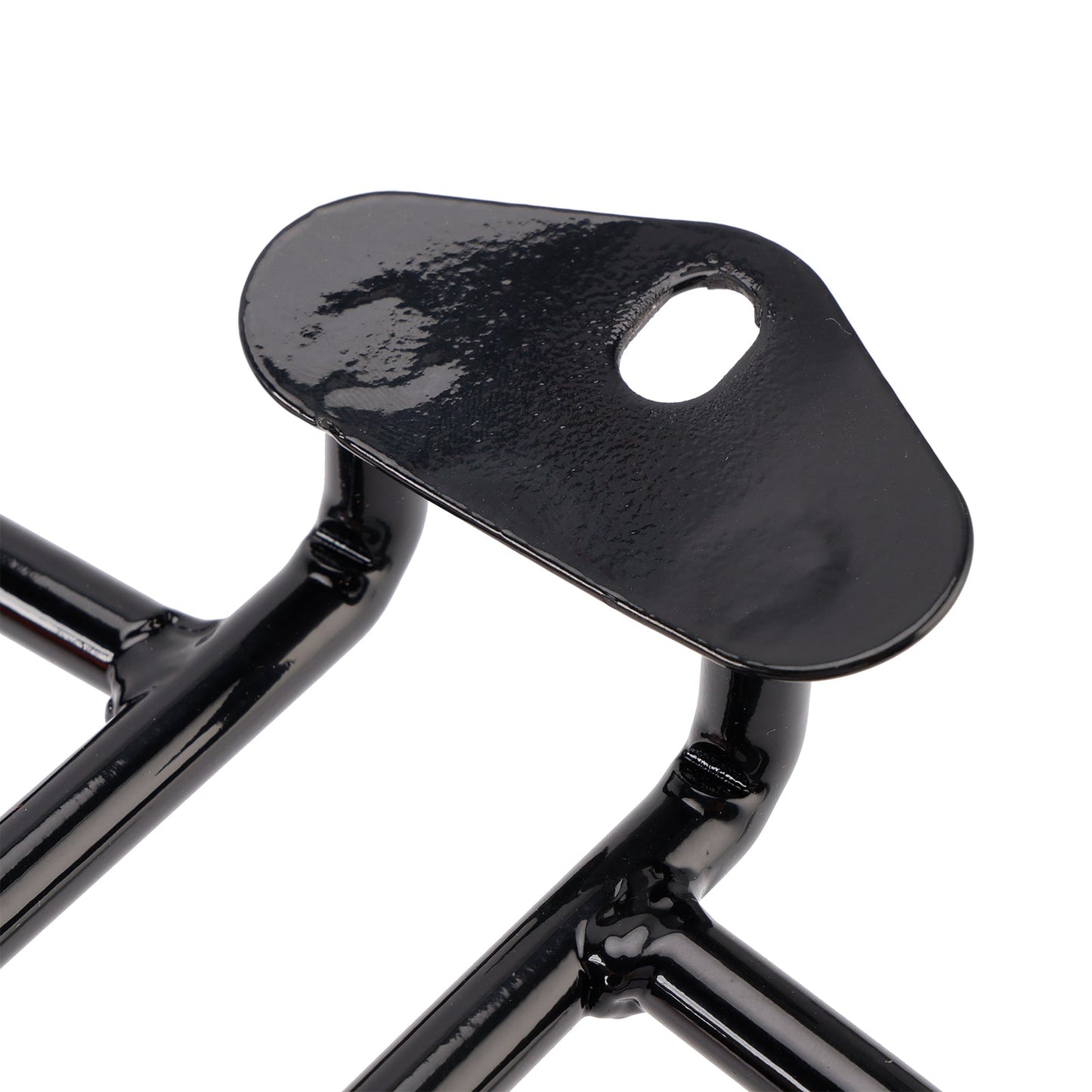 Portapacchi posteriore nero per sella monoposto, adatto per Sportster XL XR 883 1200 2004-2022