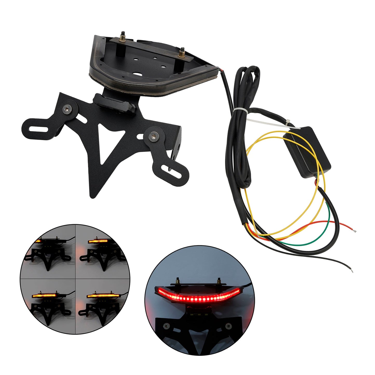 Supporto per targa in lega di alluminio per BMW S1000RR 2021-2024