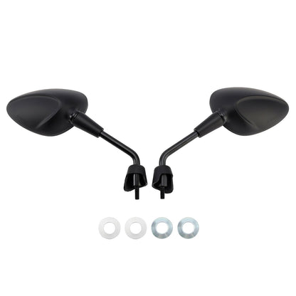 Specchietto M8 Shorty sinistro e destro Nero Per Piaggio Vespa Sprint 50 125 150 Scooter