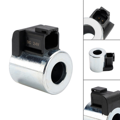1PC Bobina valvola solenoide Parti 3036401 Adatto per escavatore HYDAC 24V DC
