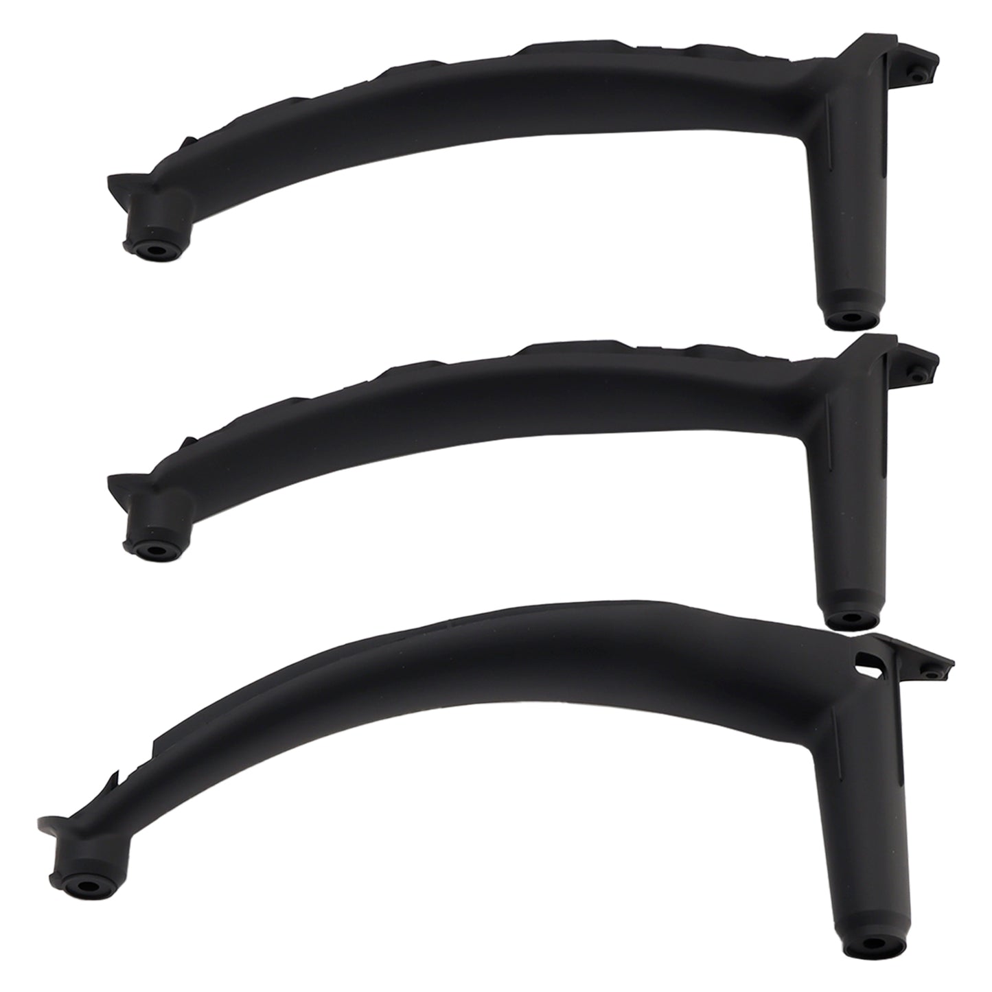 3 pz RHD Pannello Interno Della Porta Maniglia Tirare Trim Copertura Per BMW E70 X5 E71 X6 07-14