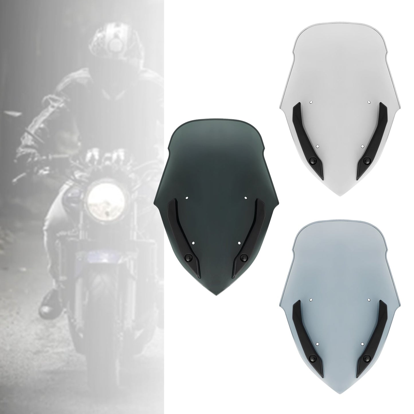 Parabrezza per parabrezza moto ABS YAMAHA NMAX 155 2021-2023