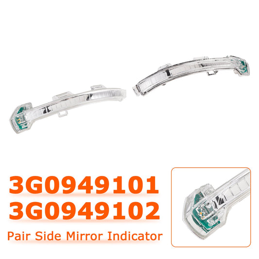 2 indicatori di direzione a LED per specchietti retrovisori esterni per VW Passat B8 2015-2020