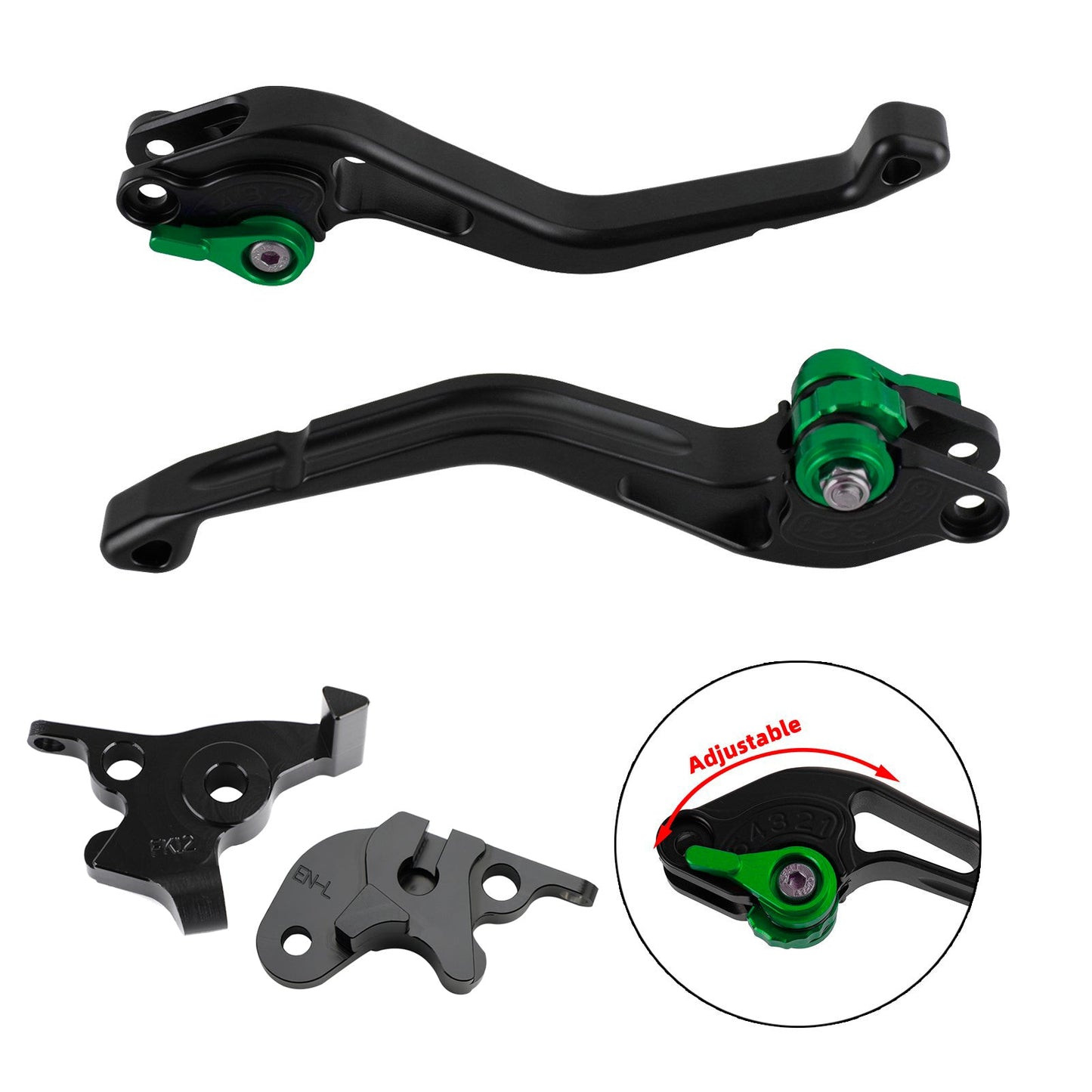 NUOVA leva freno frizione corta adatta per CFMOTO 250NK ABS 150NK 2019-2021