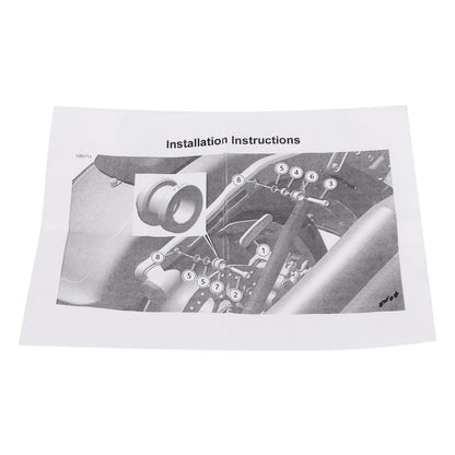 Schienale Sissy Bar passeggero per Low Rider FXLR FXLRS FXLRST FXRST Sport Glide FLSB 2018+