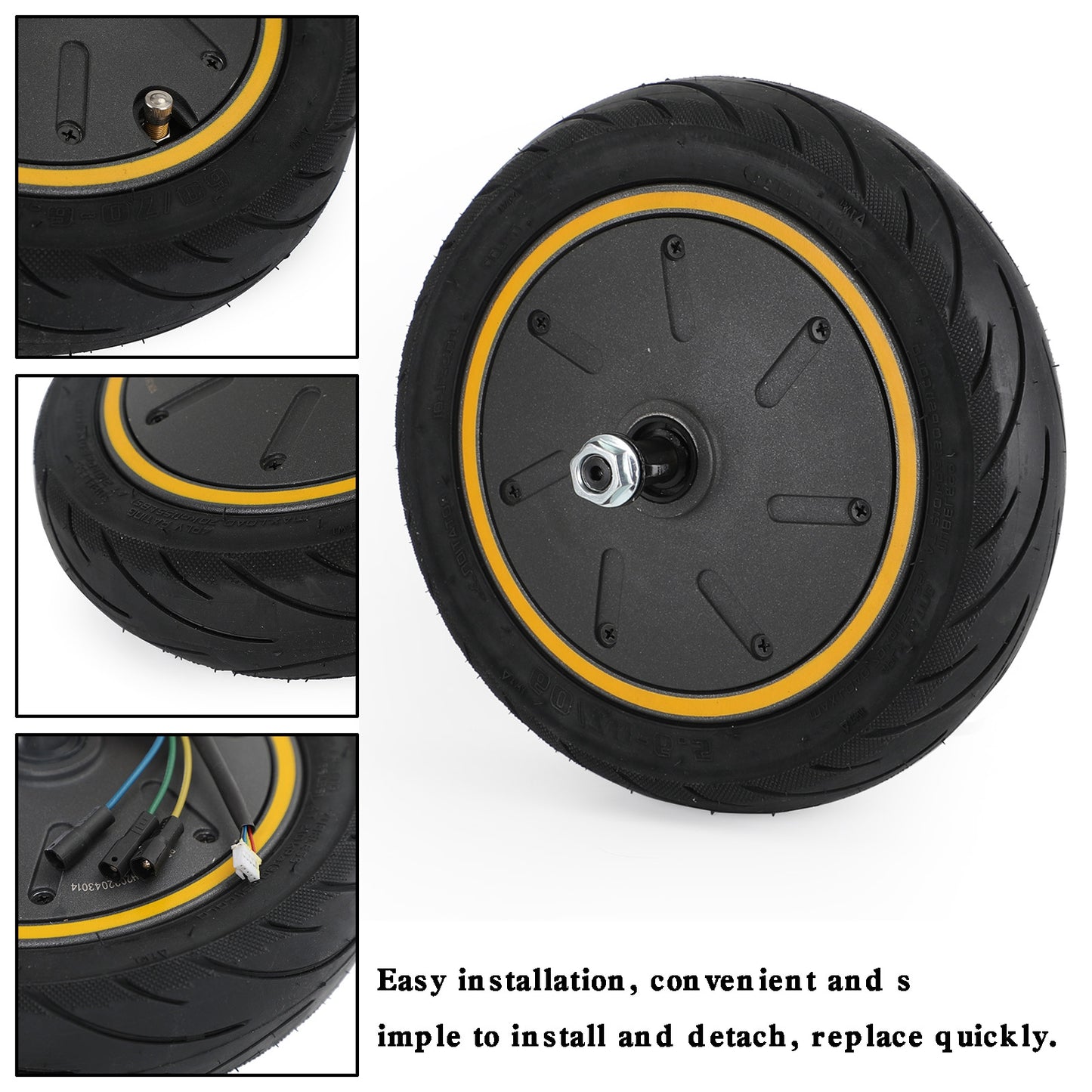 Motore di ricambio da 350 W per trazione posteriore per scooter Segway NINEBOT MAX G30