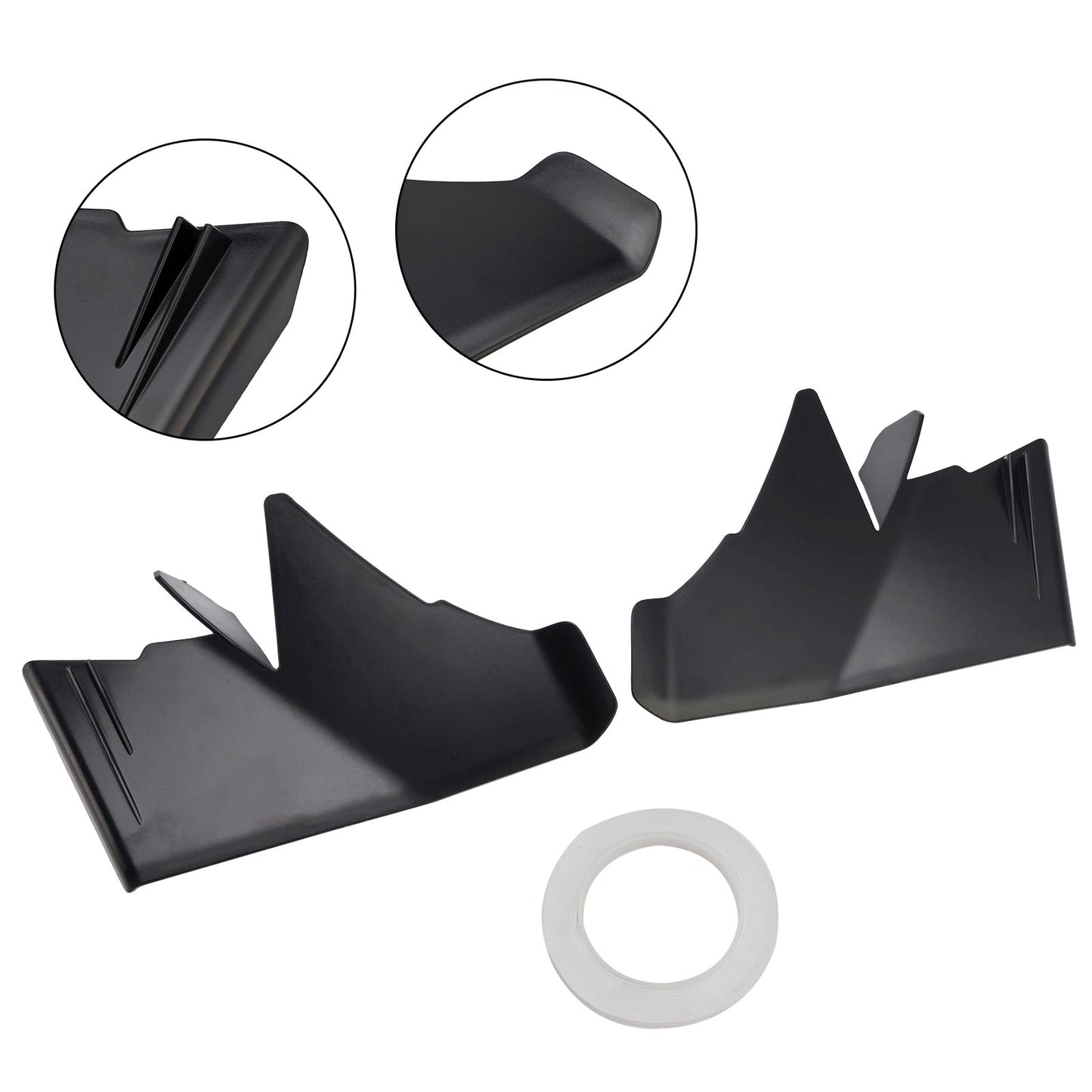 Deflettore aerodinamico con alette laterali per Aprilia RS457 2024
