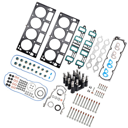 Kit bulloni guarnizione testata punterie NON AFM per Chevrolet Express 2500 6.0L 5967CC 364CID V8 CNG OHV (16 valvole) 2011-2016 17122490