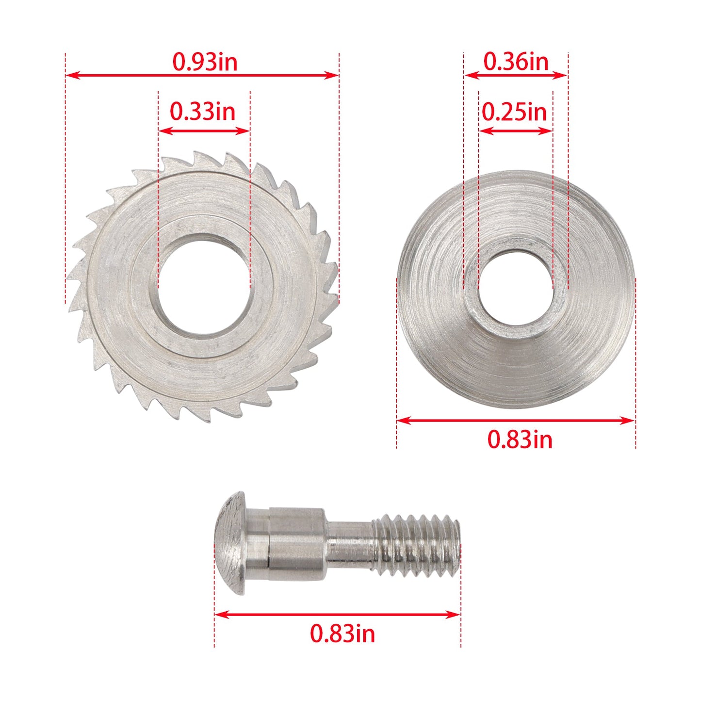 Kit di lame e ingranaggi di ricambio KT2326 per apriscatole elettrici modelli 203 e 266