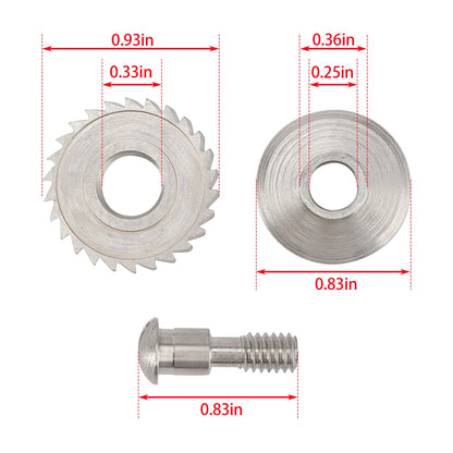 Kit di lame e ingranaggi di ricambio KT2326 per apriscatole elettrici modelli 203 e 266