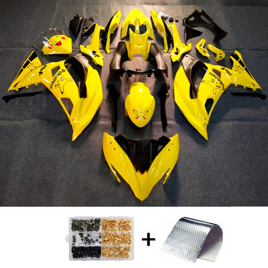 Kit carenatura iniezione in plastica ABS adatto per Kawasaki ER-6F Ninja650R 2017-2019