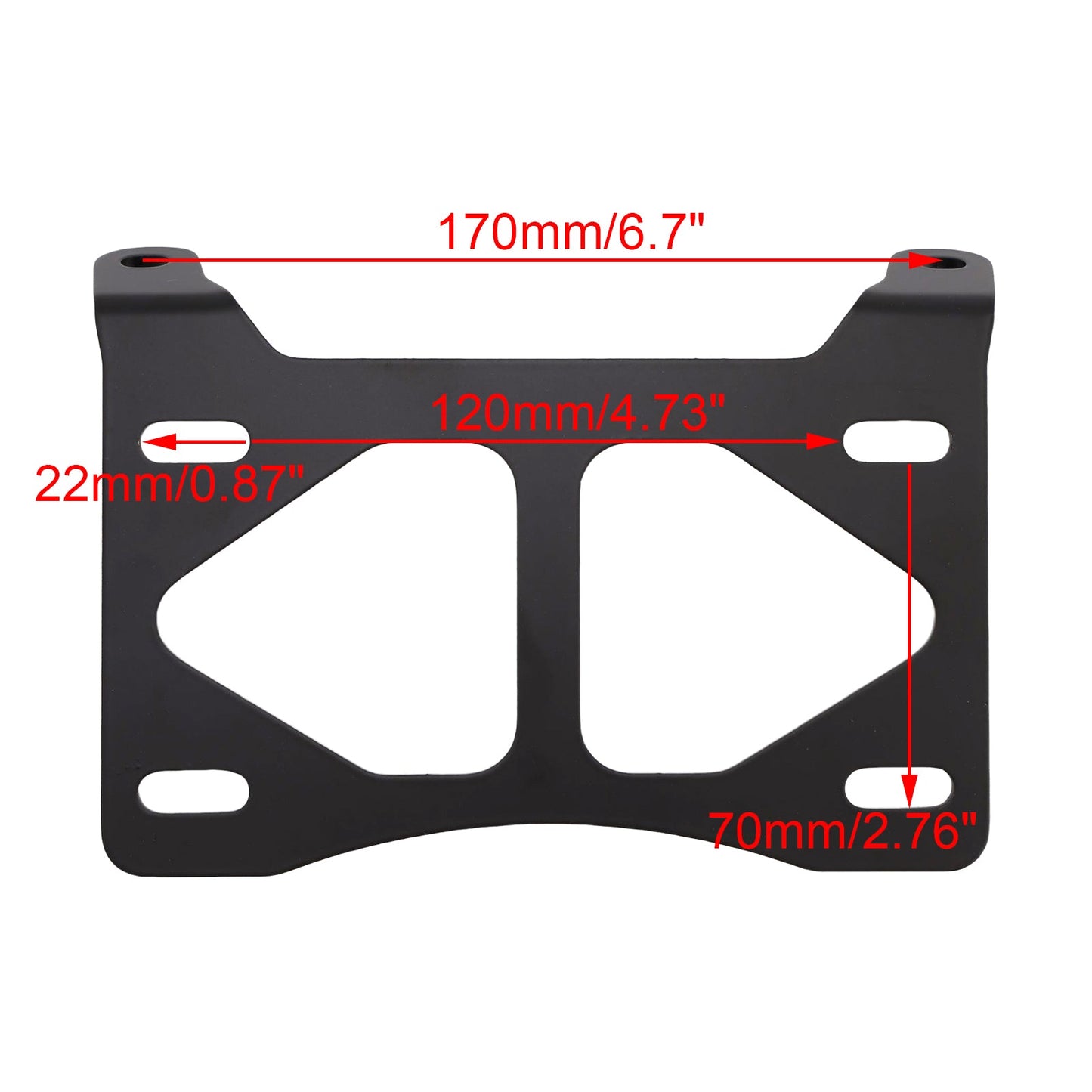 Supporto per targa, supporto per targa per Polaris Rzr Pro Xp Xp4 2020-2025 24