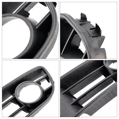 Griglia di copertura fendinebbia inferiore anteriore 2 pezzi per Volkswagen VW Polo 2002-2005
